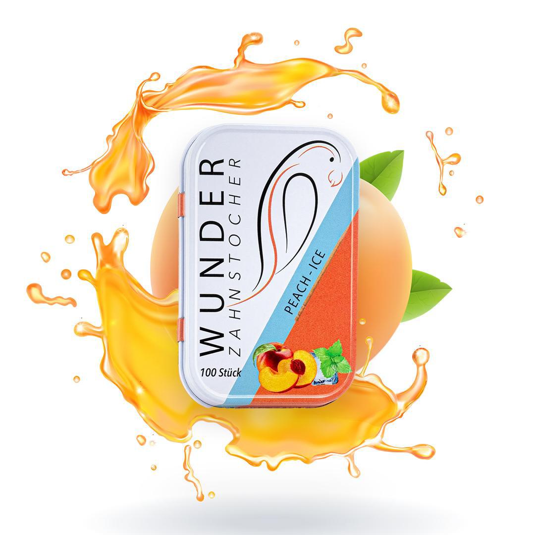 Wunder Zahnstocher "Peach-Ice"